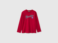 T-shirt de manga comprida em algodão orgânico canelado. - ucb_image_FS