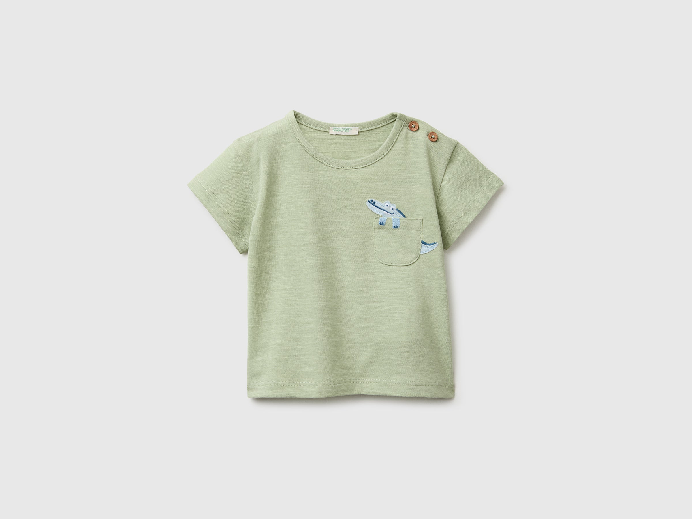 T-shirt with pocket and little animal - ucb_image_FS