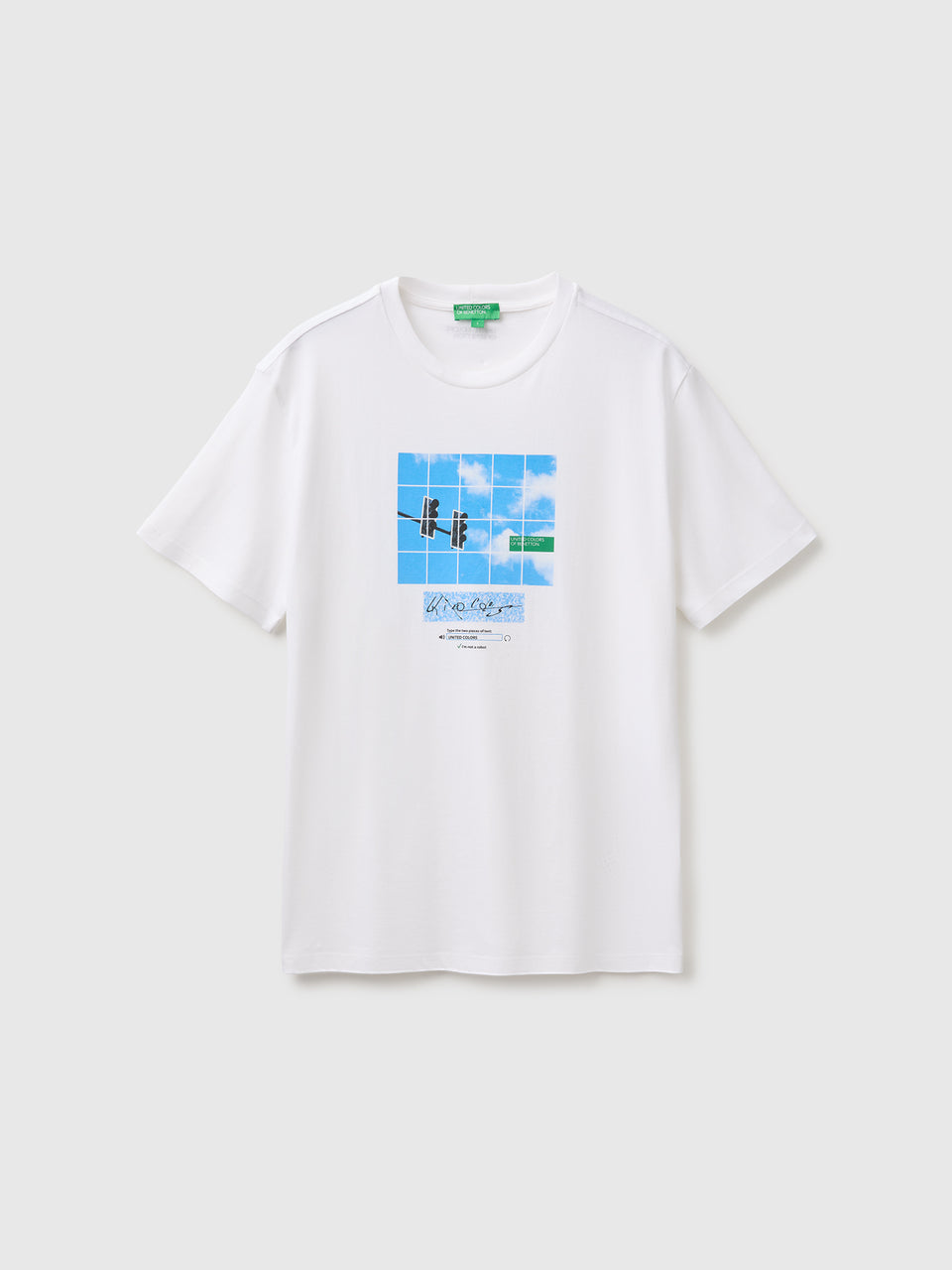 T-shirt regular fit com logótipo - ucb_image_FS