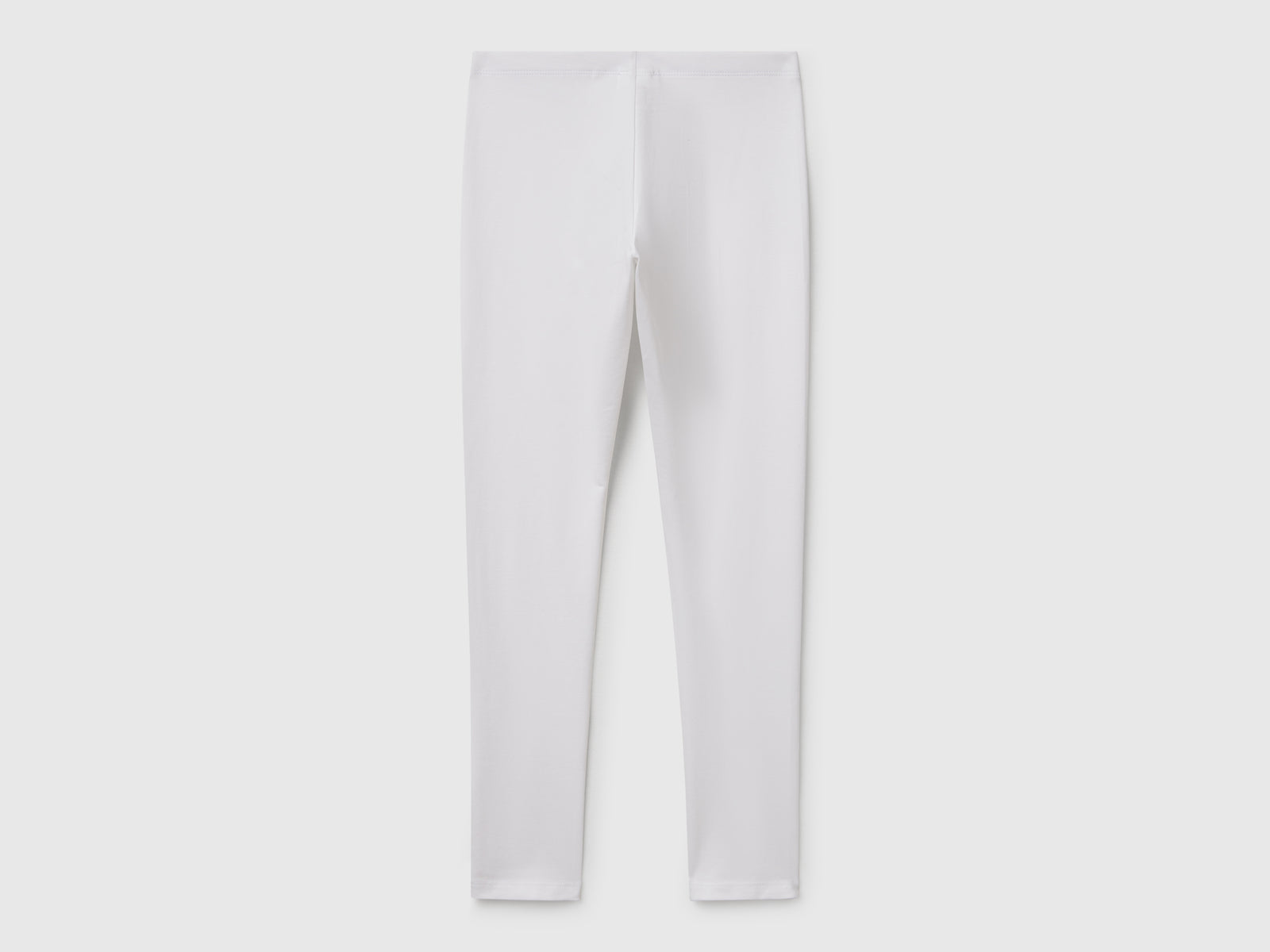 Stretch cotton leggings with logo - ucb_image_BS