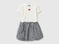 Dress with gingham skirt - ucb_image_FS