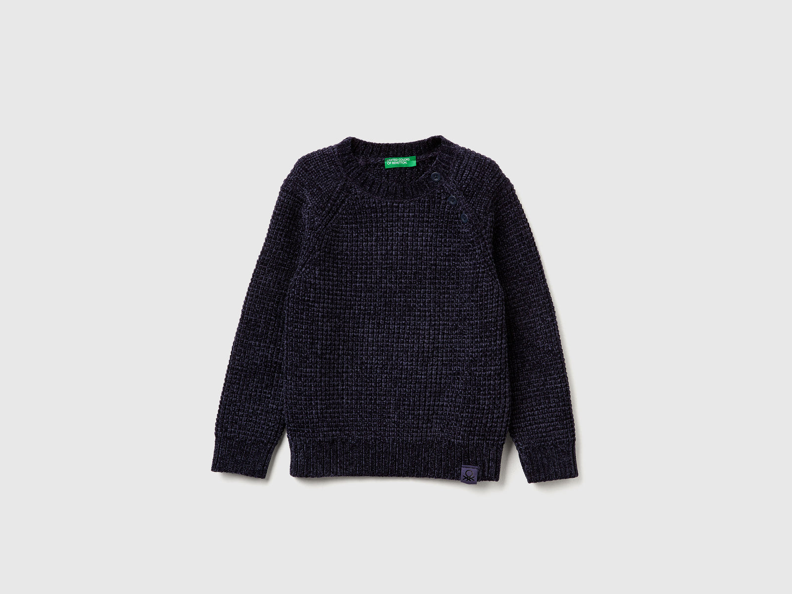 Camisola de gola redonda em chenille - ucb_image_FS