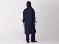 Trench comprido em denim rinse - ucb_image_B