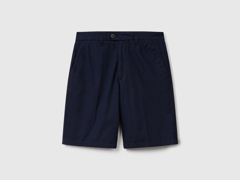 Lightweight cotton chino Bermuda shorts - ucb_image_FS