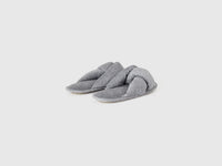 Pantufas com cabedal entrelaçado - ucb_image_BS