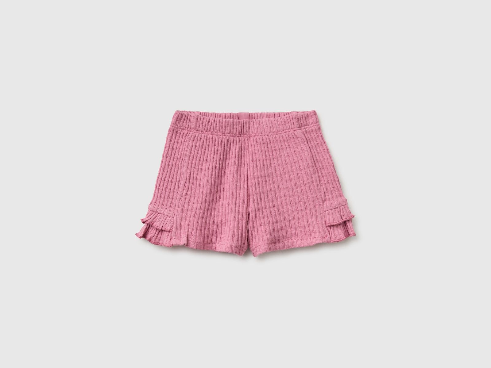 Shorts em algodão puro com folhos - ucb_image_FS