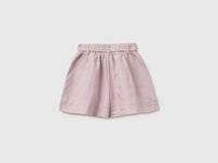 Linen blend shorts with sash - ucb_image_BS