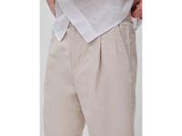 Bermudas regular fit em mistura de linho - ucb_image_FY
