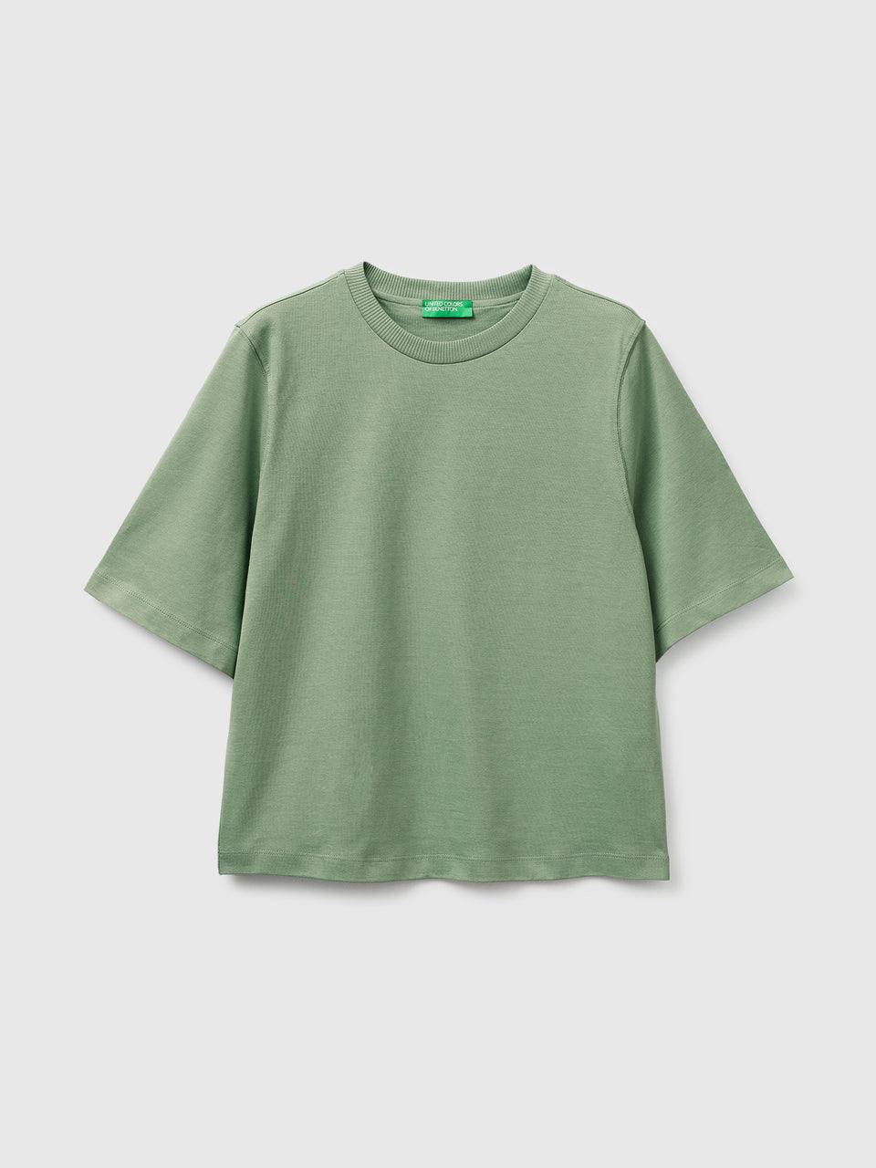 100% cotton boxy fit t-shirt - ucb_image_FS
