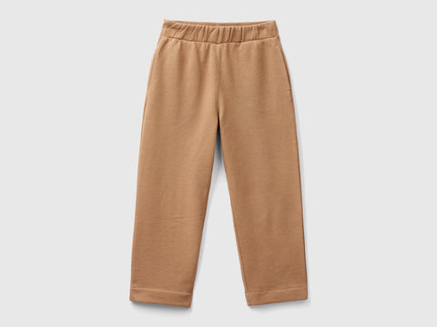 Calças em felpo de cintura subida - ucb_image_FS