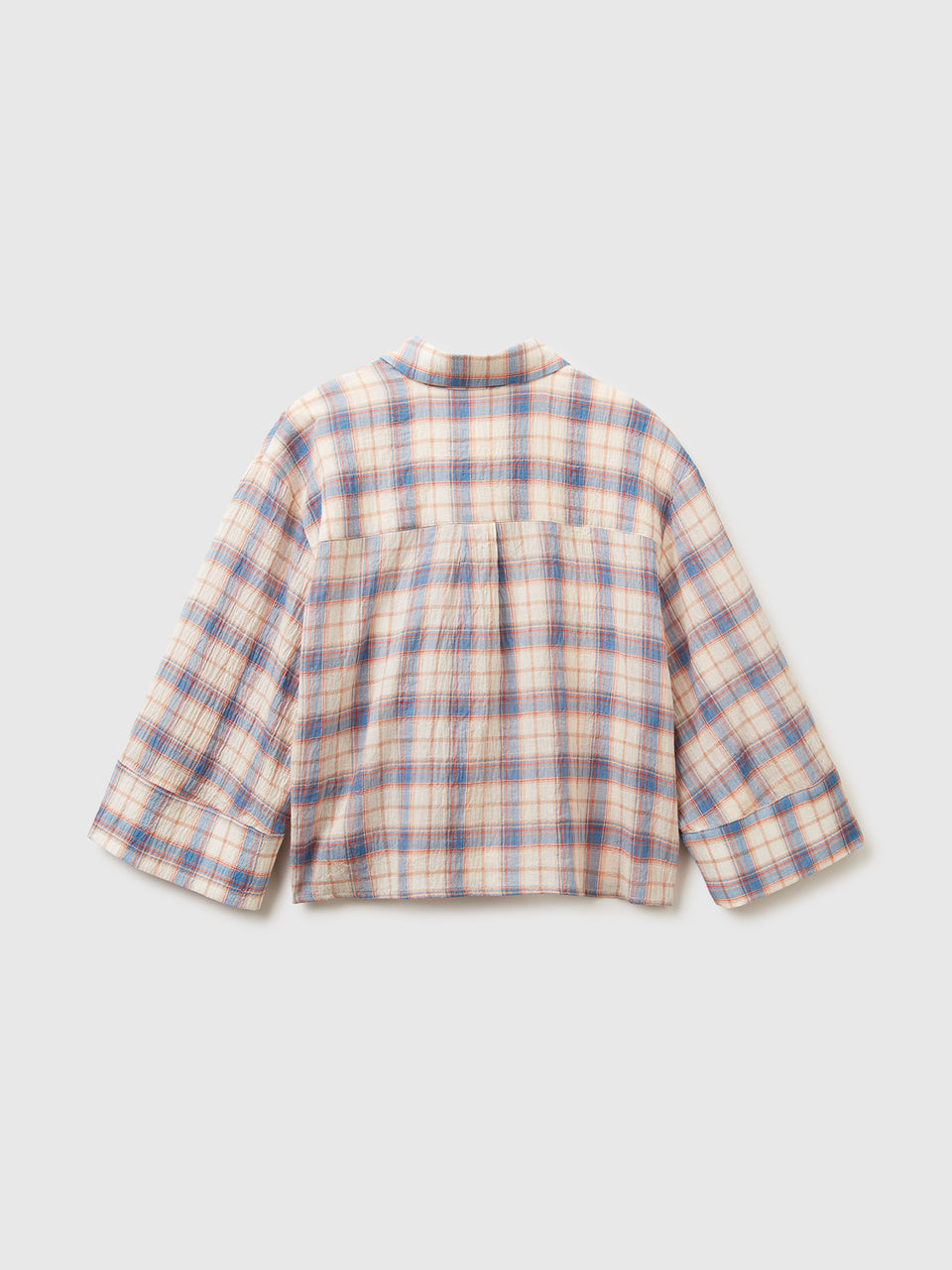Camisa aos quadrados com folhos - ucb_image_BS