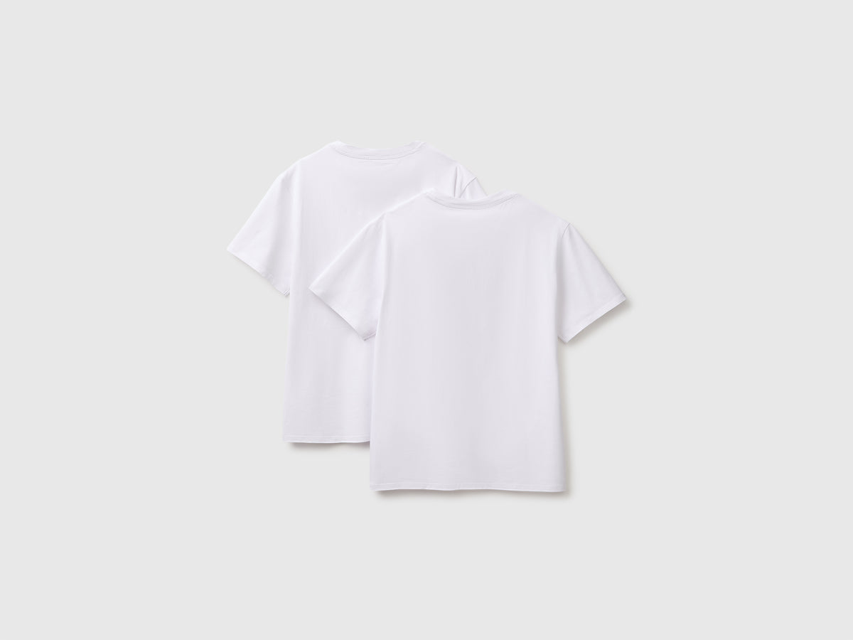Duas t-shirts sem mangas interiores em algodão stretch - ucb_image_BS