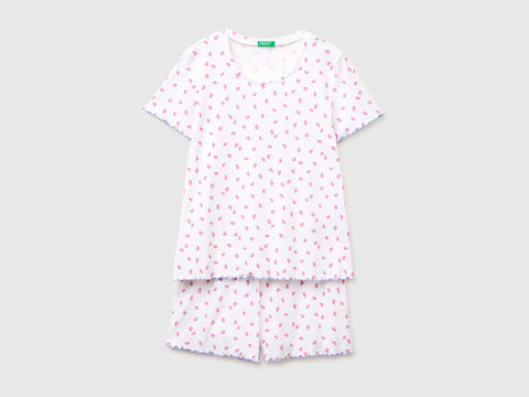 Ribbed patterned short pyjamas - ucb_image_FS