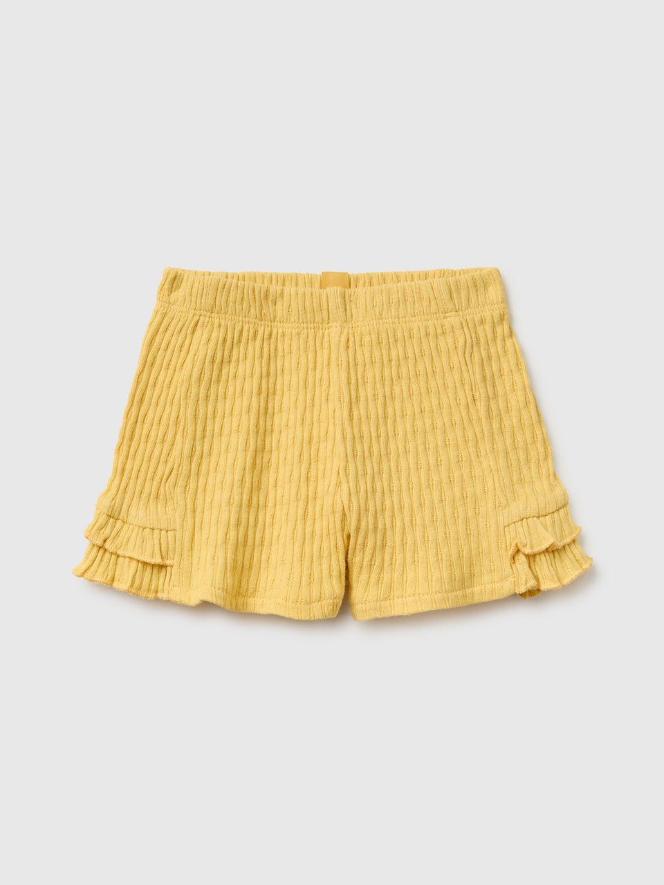 Pure cotton shorts with ruffles - ucb_image_FS