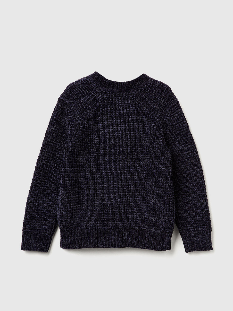 Camisola de gola redonda em chenille - ucb_image_BS
