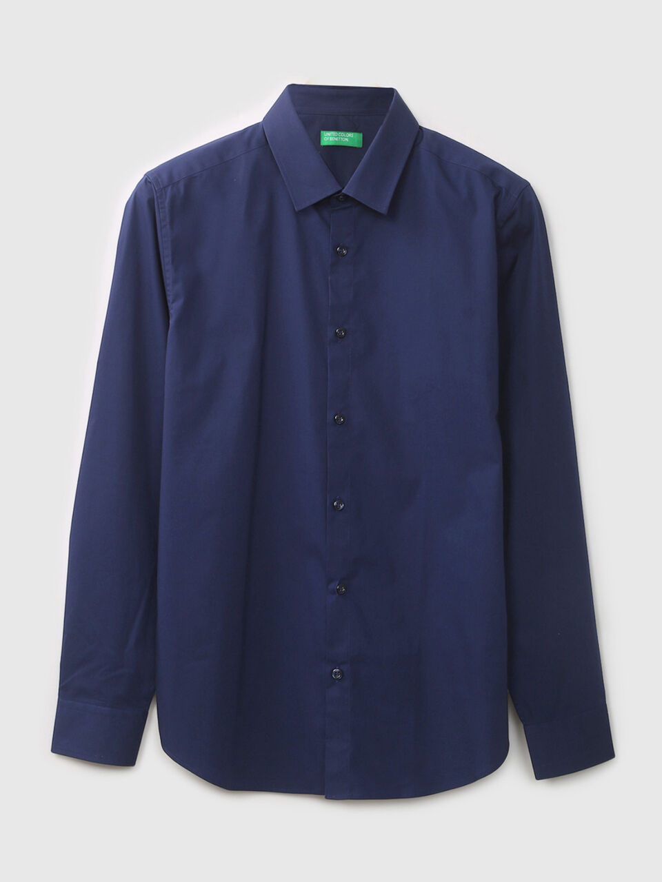 F/S STRETCH POPLIN REGULAR COLLAR SHIRT image number 1