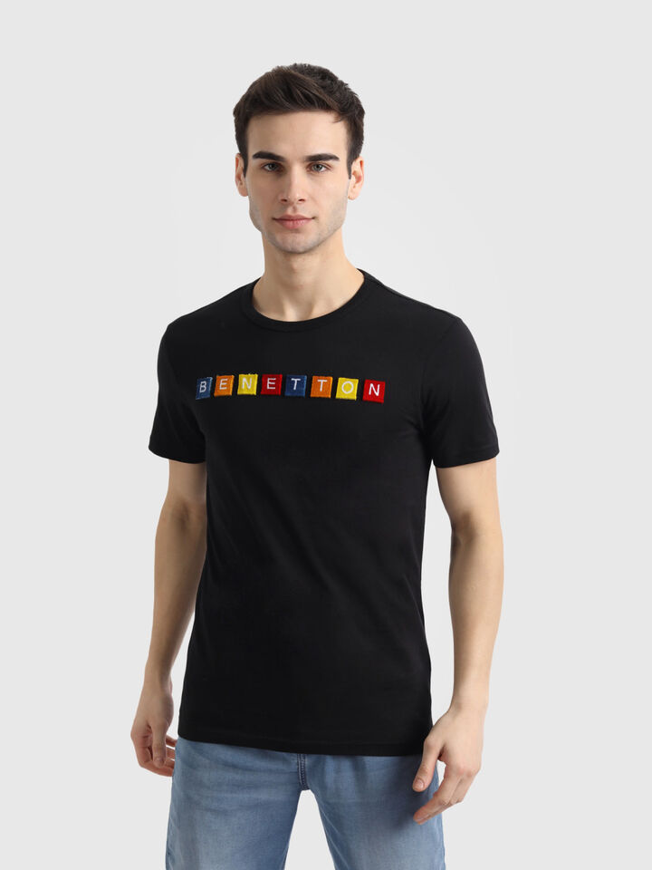 3D Benetton Logo Tee