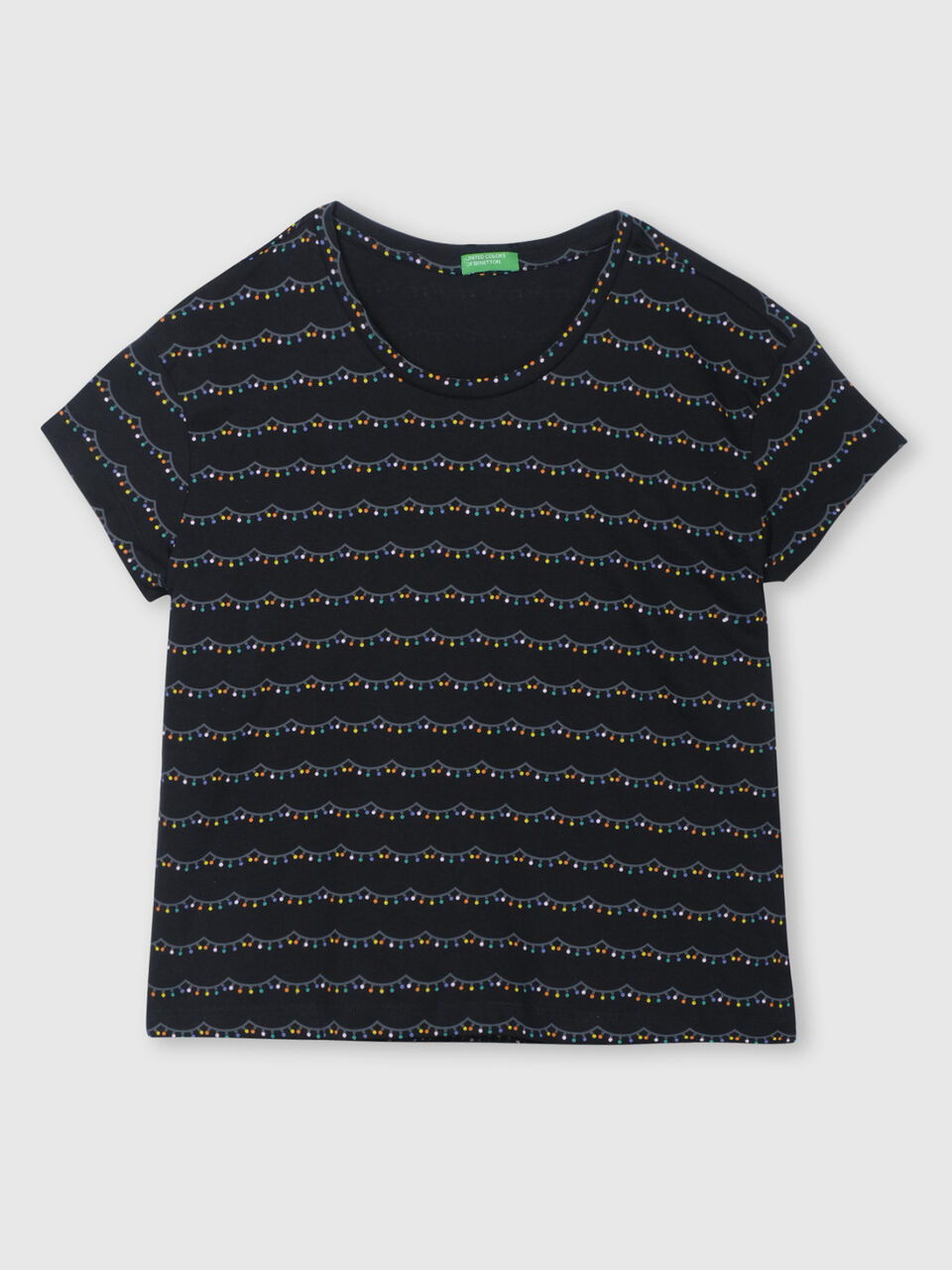 Print T-Shirt with Short Sleeves image number 1