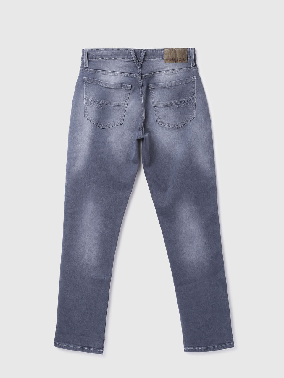 SLIM STRAIGHT MID GRAY BOOMERANG JEANS image number null