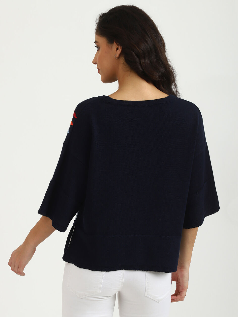 CRISSCROSS MULTI COLOUR PLCMT JAQ TRICOT image number null