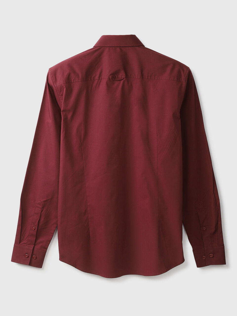 F/S STRETCH POPLIN REGULAR COLLAR SHIRT image number 2