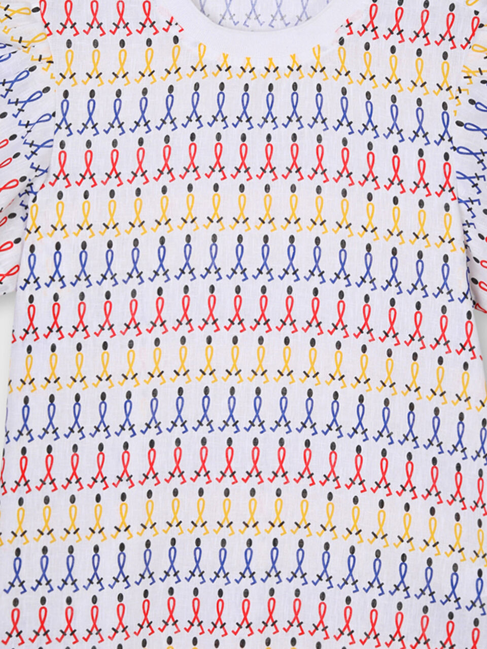 Round Neck Top With Print image number null