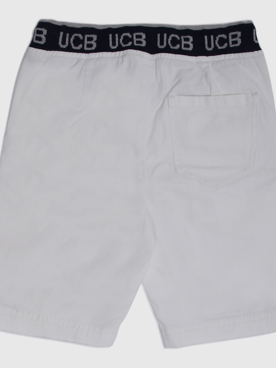 Rib Shorts With Ucb Branding Rib image number null