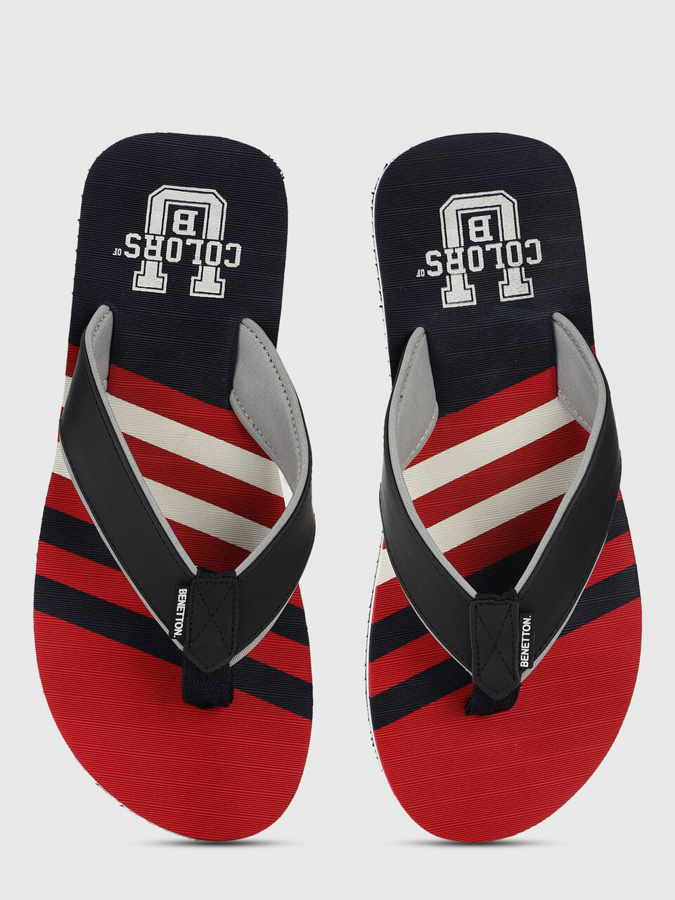 Broad strap flip flops image number null