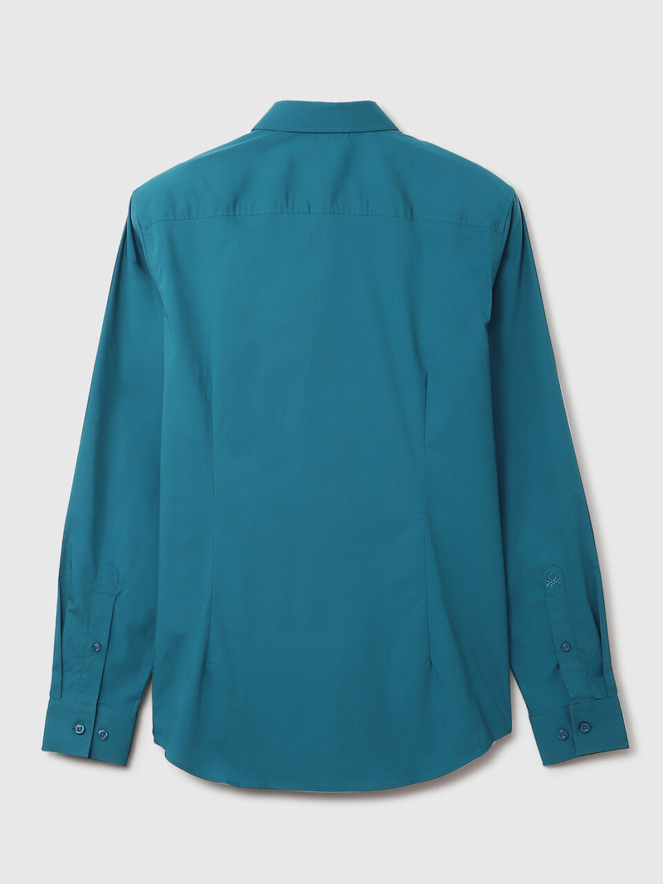 F/S POPLIN STRETCH REGULAR COLLAR SHIRT image number 2