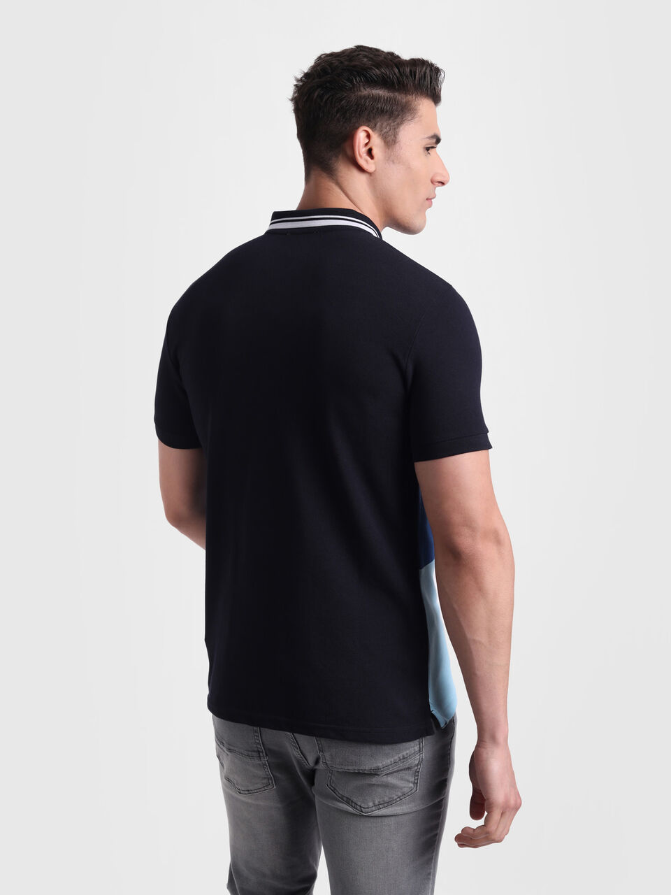 Color Block Polo image number null