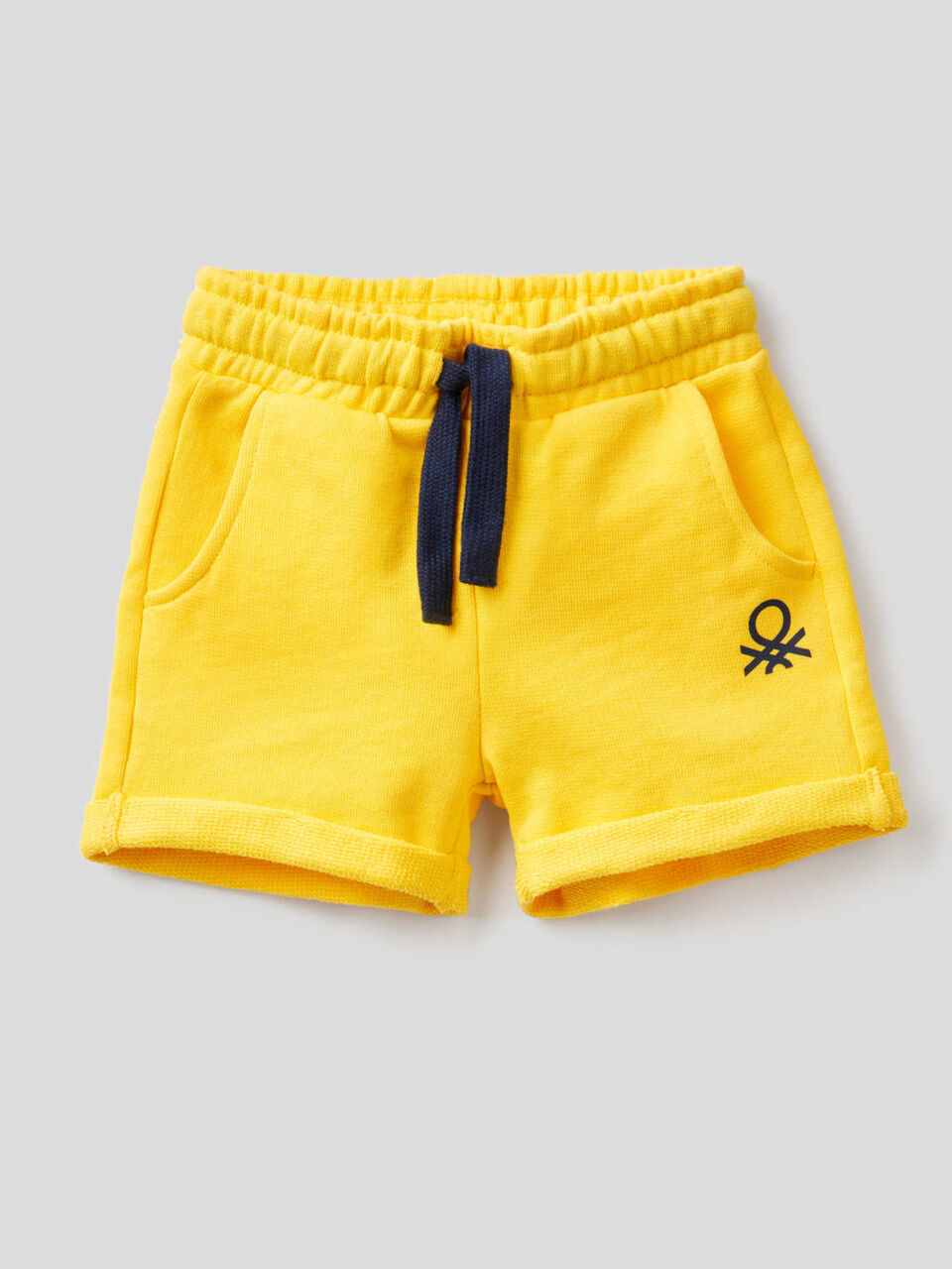 Shorts in 100% cotton sweat image number 1