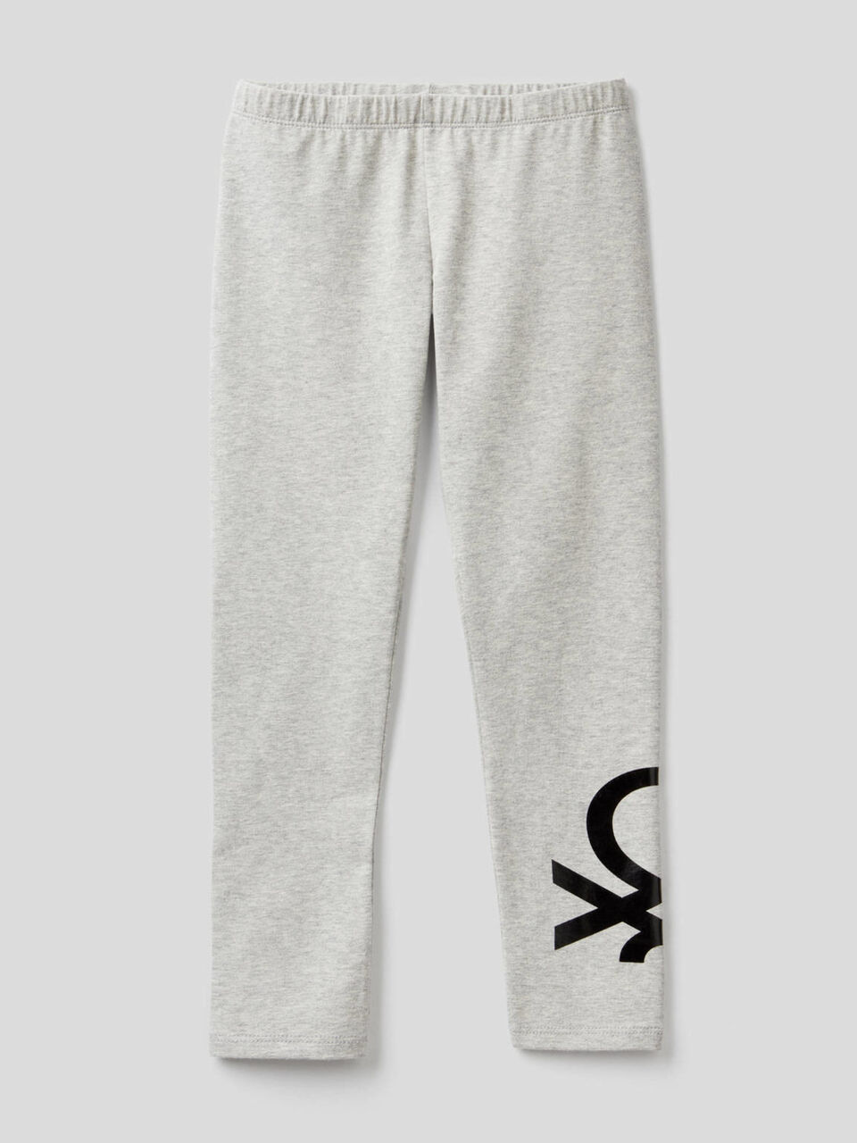 Stretch cotton leggings image number 1