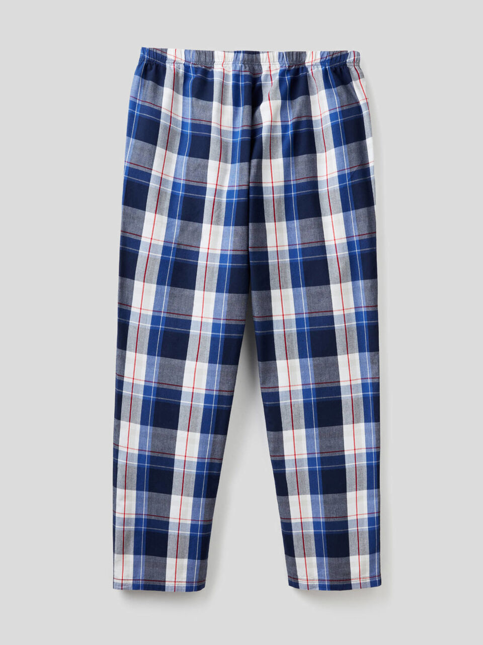 Check cotton trousers image number null