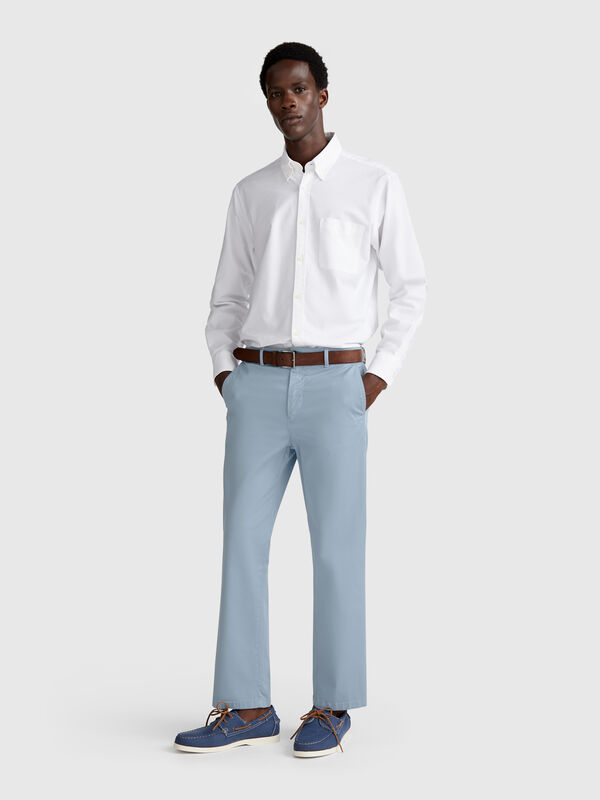 Straight fit chinos Men