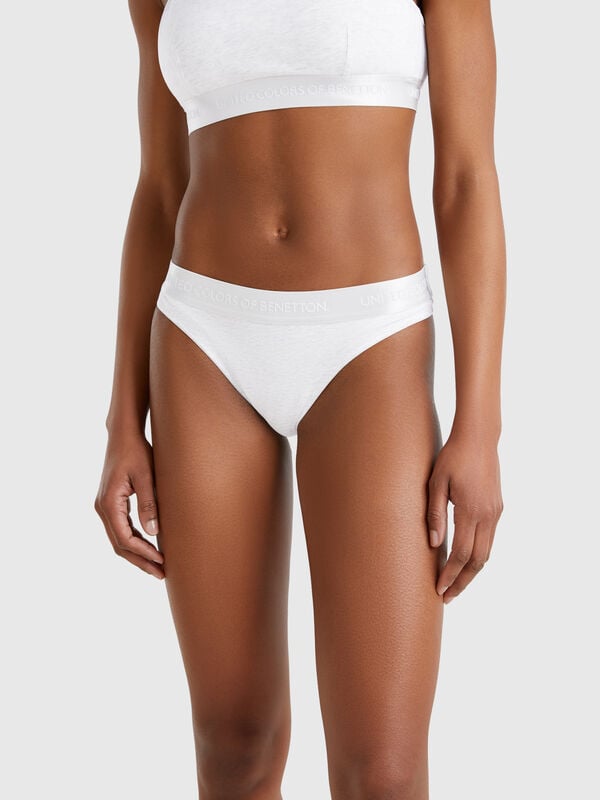Underwear in stretch organic cotton Women