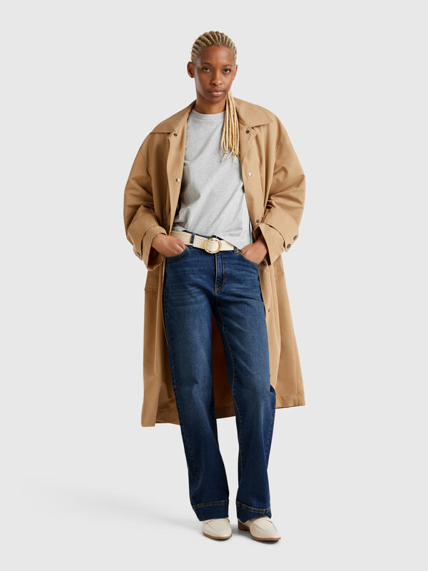 Flared jeans in cotton Women