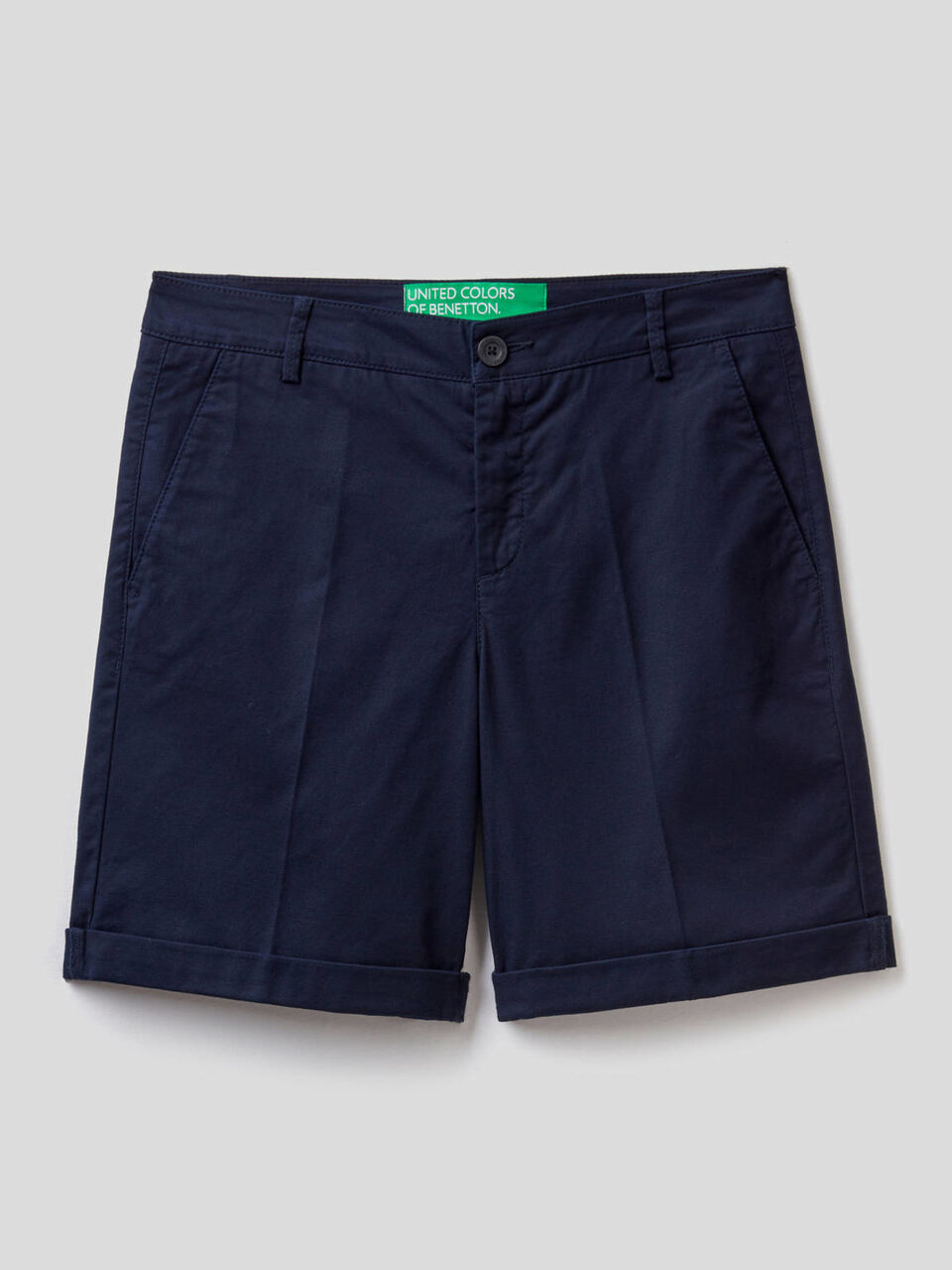 Bermudas in stretch cotton image number 1