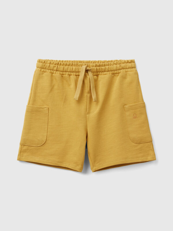 Cargo shorts in organic cotton Junior Boy