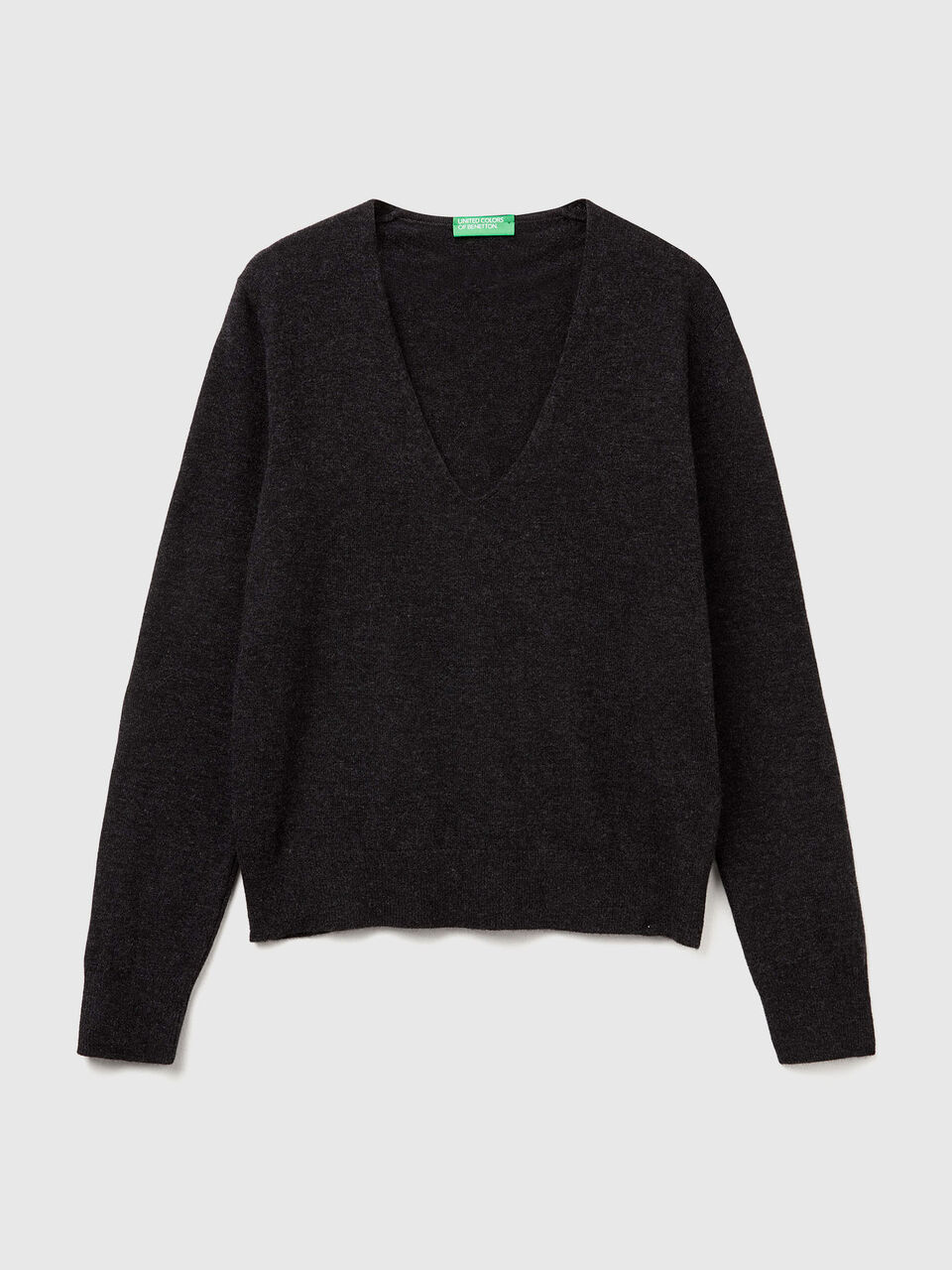 V NECK SWEATER L/S Women image number 1