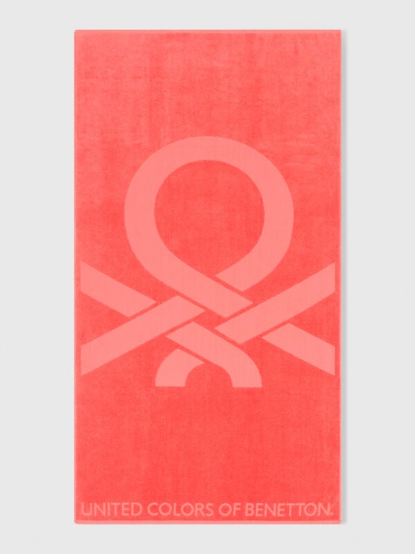 Jacquard beach towel