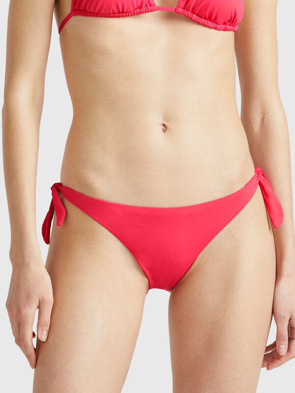 Swim bottoms with side bows Women