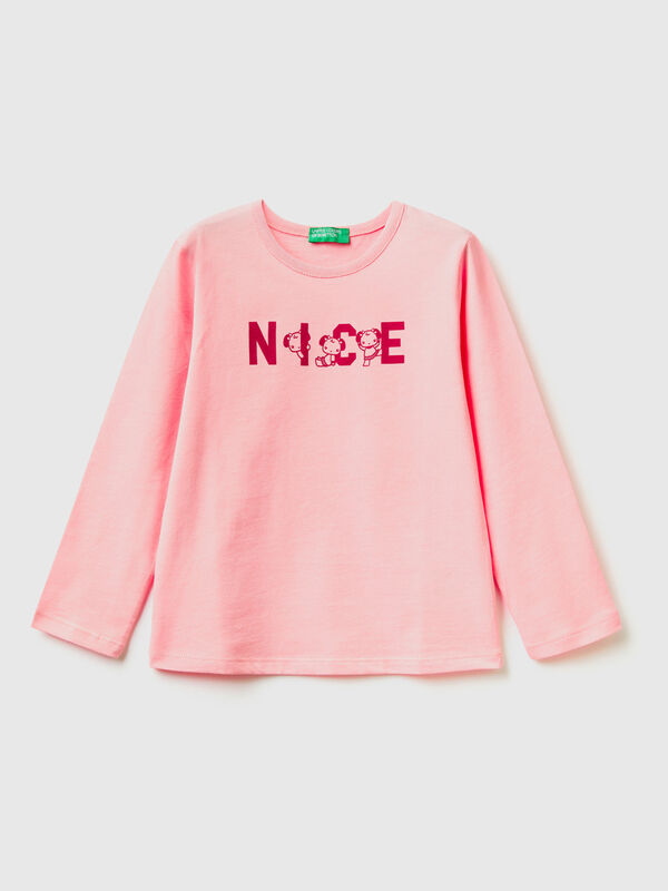 100% cotton t-shirt with print