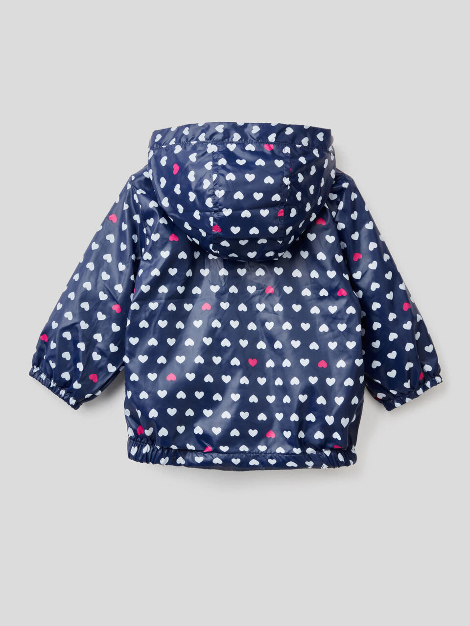 Printed jacket with hood image number null