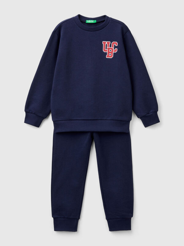 Sweat tracksuit with logo Junior Boy