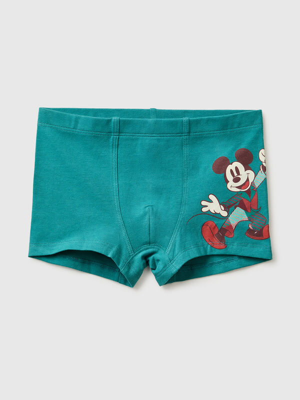 Mickey Mouse ©Disney Christmas green boxers Junior Boy