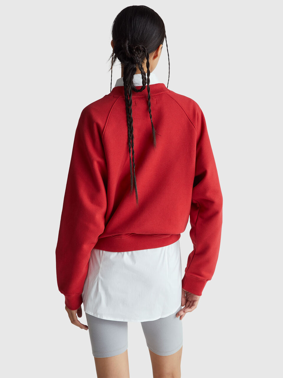 V NECK SWEATER L/S Women image number null