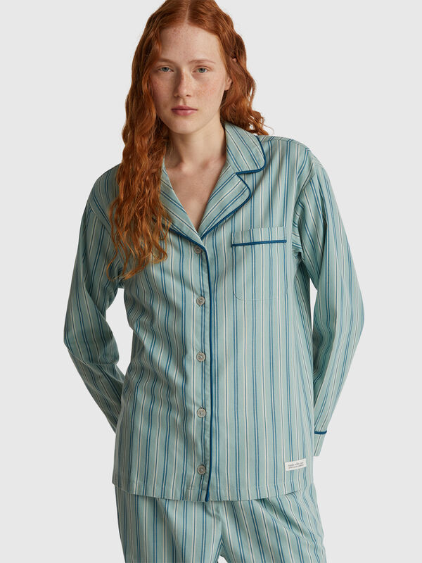 Striped pyjama jacket Women
