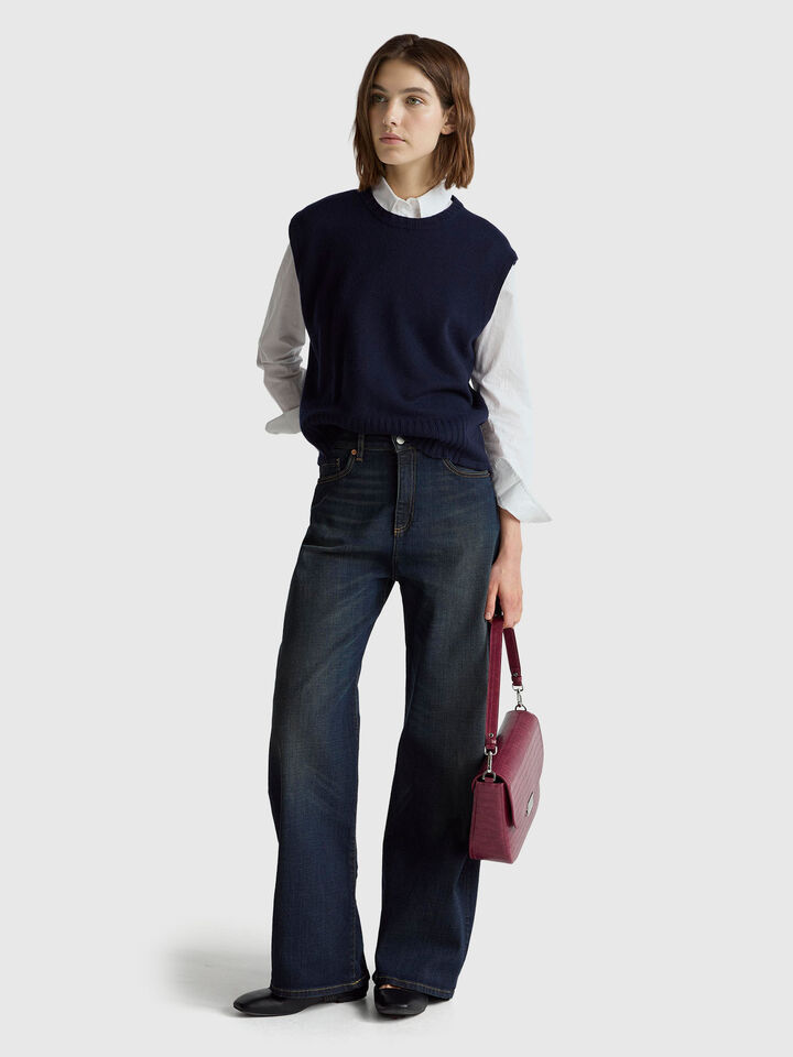 SLEEVELESS SWEATER Women