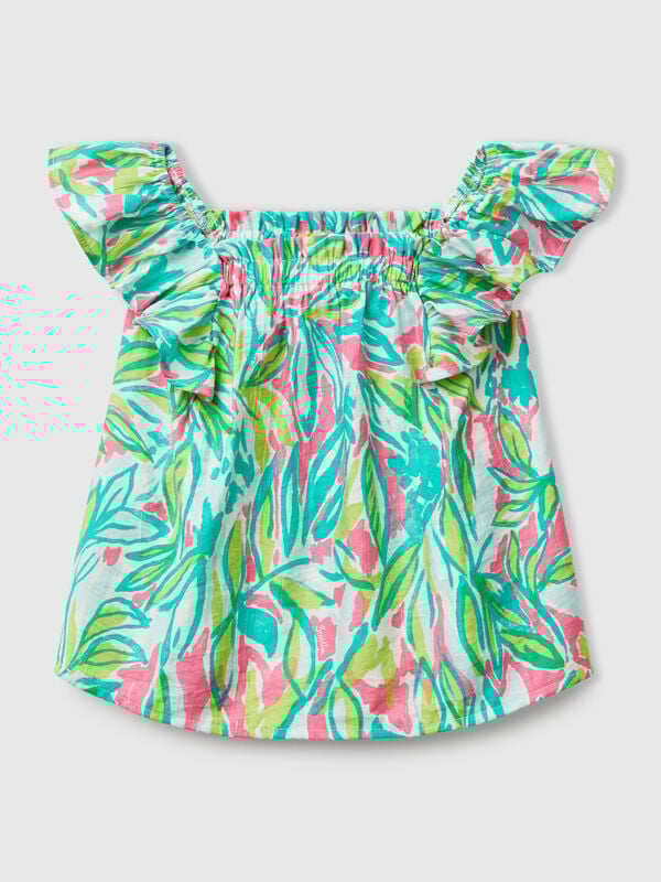 Top with floral print Junior Girl