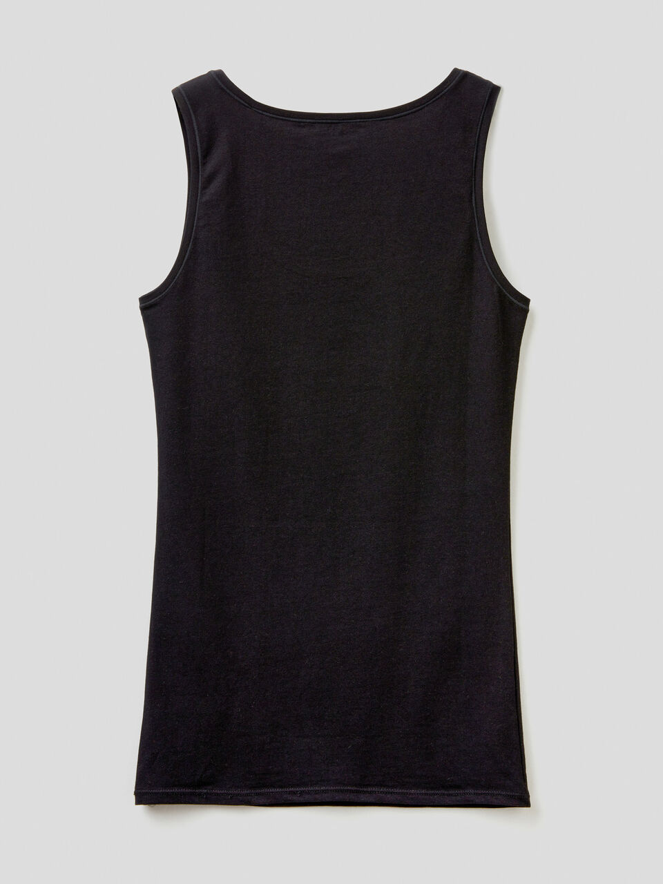 Tank top in super stretch organic cotton image number 2